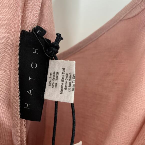 Hatch The Noa Jumper Dune Linen Womens Maternity 3 Large New - Picture 14 of 16